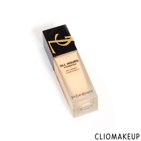 fondotinta ysl recensioni|Recensione Fondotinta Yves Saint Laurent All Hours Foundation.